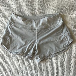 White Lululemon shorts size 10